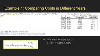 3D Example 1 Using Price Indices (MLM)