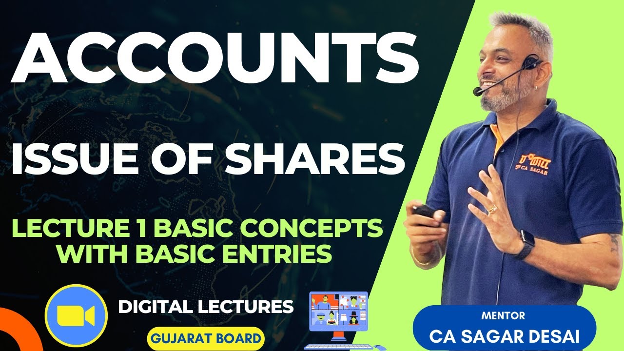 Share Capital Lecture 1 Basic Concepts - Digital - YouTube