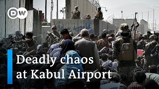 Firefight at Kabul airport as Afghans scramble to flee Taliban | DW News