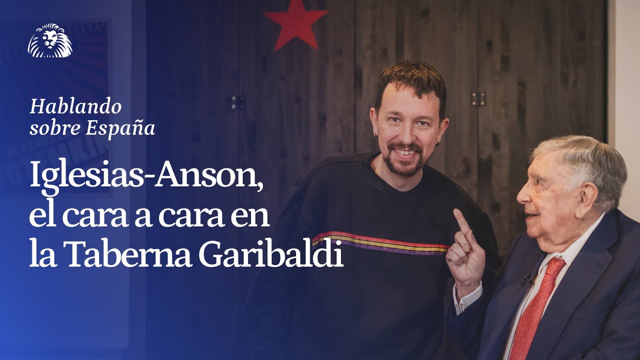 Pablo Iglesias y Luis María Anson, cara a cara para debatir sobre España en Lavapiés