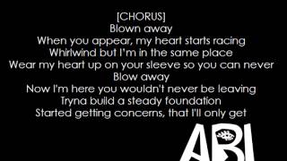 Video thumbnail of "Angel Blown Away ft WizKid Lyrics @afrobeatslyrics"