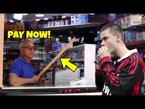 Eating Food Without Paying Prank!