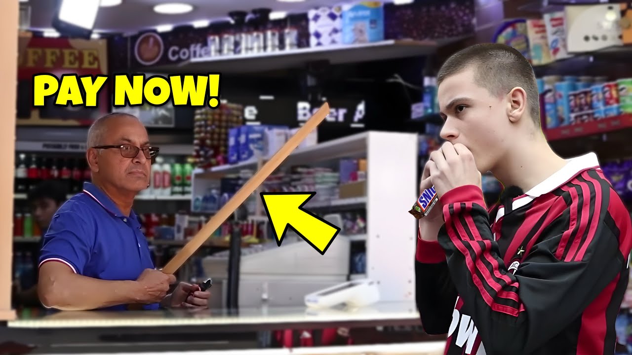 Eating Food Without Paying Prank!