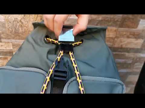 BIMBA Y LOLA MOCHILA VERDE MILITAR VIDEO 