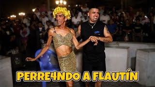 Bailando PERRE0 con la más hermosa de Chabuca 🔥🤣 || Flautin ft Pestañita