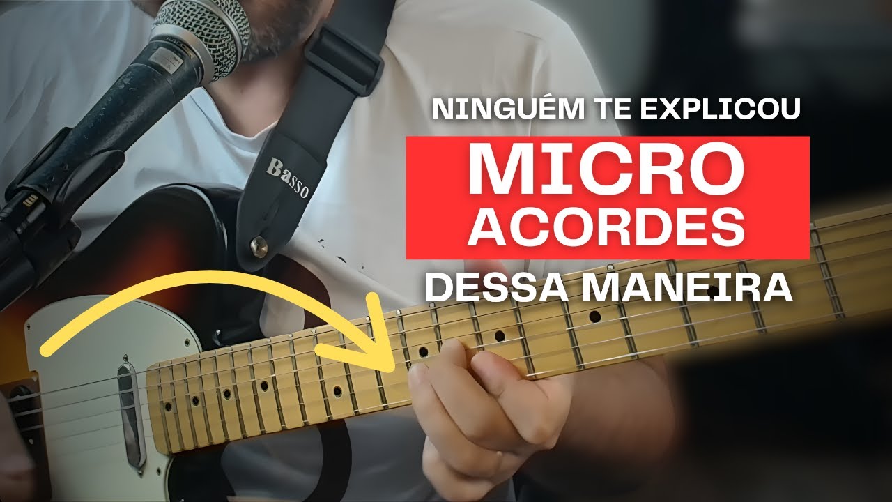 Como usar tríades (Micro Acordes) na base e por que isso MUDA seu som