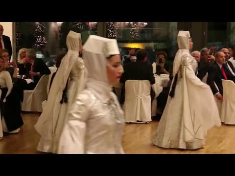 Dance \"Osuri\" - Lions Club in Athens - \"ოსური\" (\"კავკასია\