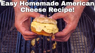 American Cheese Recipe Using Basic and Healthy Ingredients!