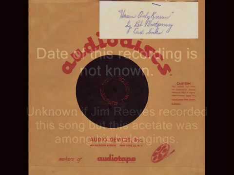 Bob Montgomery - Heaven Only Knows (Bob Montgomery & Earl Sinks) Acetate