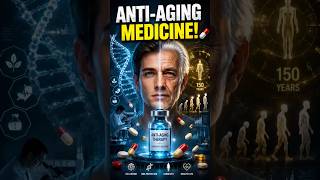 Anti-Aging Medicine: Can Humans Live 150 Years? 😱💊#AntiAging #Longevity #ScienceFacts #FutureTech