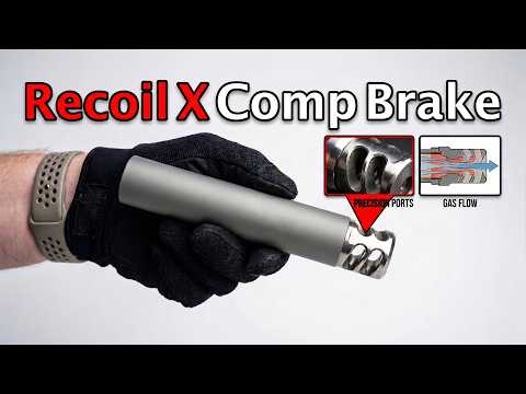 Recoil X Comp Brake Tested - Cuts recoil dramatically!