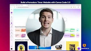 I Built a Pomodoro Timer Website with Canva Code 2.0