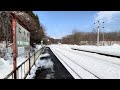 廃止直前の仁山駅を通過する北斗8号