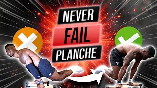 5 Tips to NEVER Fail Another PLANCHE Set Again - Applies to All Progressions!
