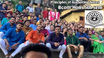 Assam University Bcom Hons 5th Sem Notes | Principles of marketing | @NavoneetBhattacharjee