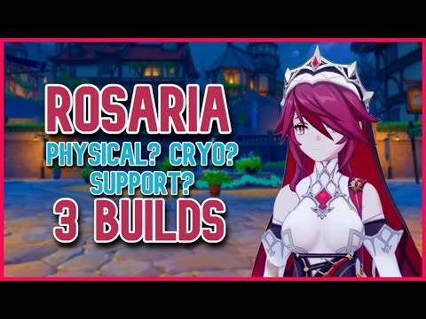 Support Rosaria 100% Crit Rate Showcase feat Hu Tao & Xinqiu (Melt Team Comp)  