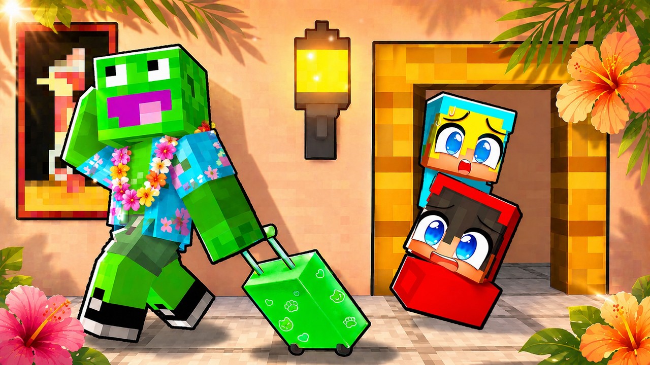 POJECHAŁEM na SEKRETNE WAKACJE w Minecraft!🌴☀️