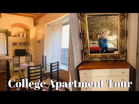 STUDY ABROAD APARTMENT TOUR FLORENCE ITALY LORENZO DE MEDICI