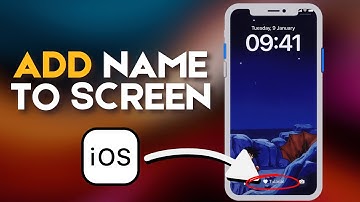 How to Add Your Name on iPhone Lock Screen | iOS 18