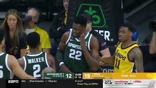 Iowa vs Michigan State | 2023.2.25 | NCAAB Game