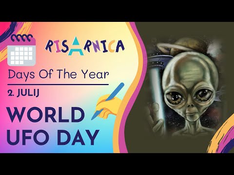 2. julij -  WORLD UFO DAY/SVETODNI DAN NLP