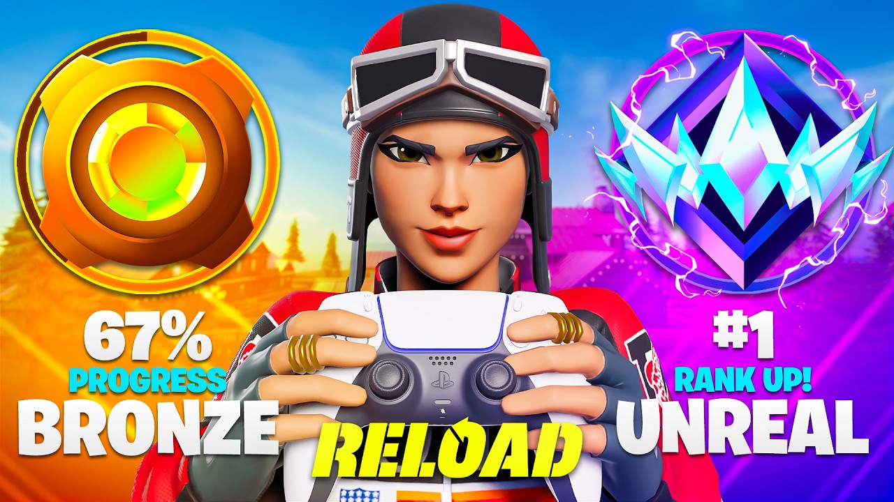 Bronze to Unreal Solo Reload Ranked Speedrun (Fortnite Ranked)