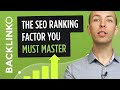 The SEO ranking factor you MUST master to rank in Google