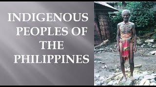 Indigenous Peoples of the Philippines