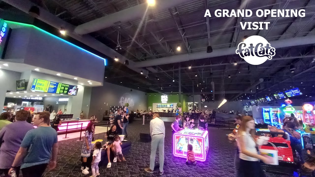 grand-game-room-opening-fat-cats-in-clinton-ut-youtube