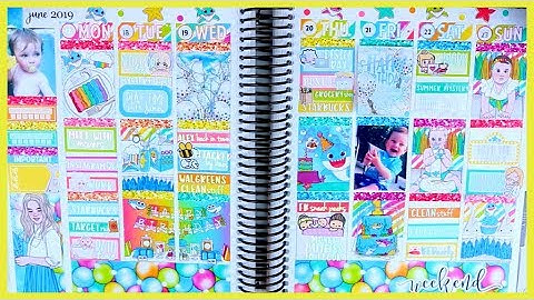 Memory Plan with Me! // Baby Shark by Glam Planner