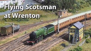Flying Scotsman on Wrenton, my N Gauge Model Railway Layout