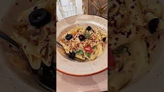#whitesaucepasta😘 #foodies😍 #yummy😋 #shruti♥️💙