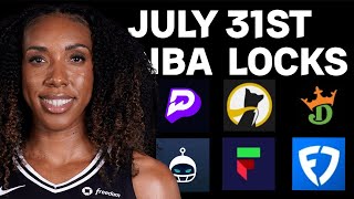 BEST WNBA PRIZEPICKS | THURSDAY | 07/31/2025 | FREE WNBA PICKS Predictions, and Player Props