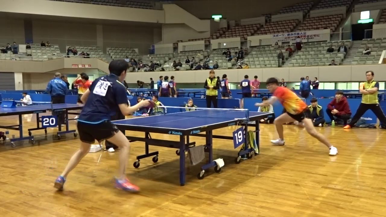 【卓球】ペンホルダー韓国選手と対決！！Takafumi vs Mr.Kim