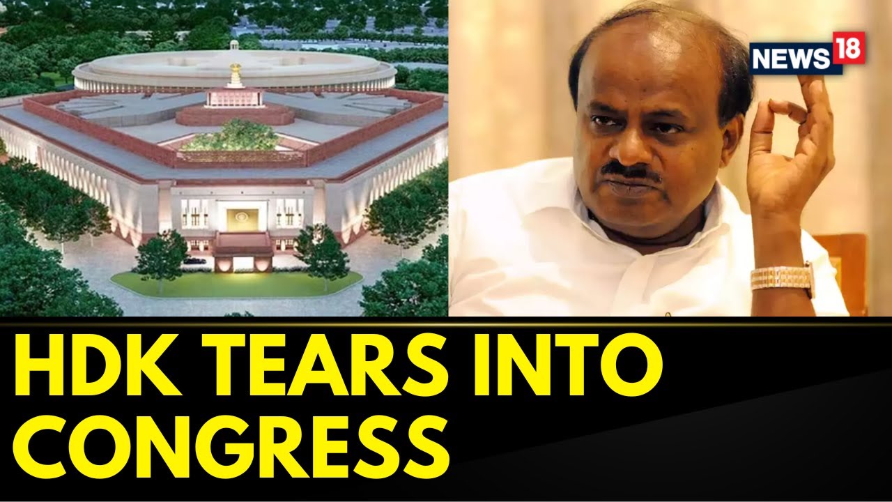 New Parliament Building India Update | JDS Leader HD Kumaraswamy Tears Into Congress | English News