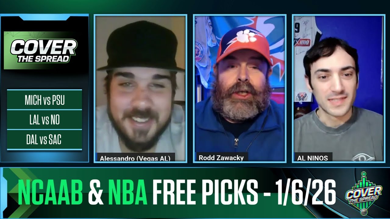 NCAAB & NBA Picks and Predictions 1/6/26 | Best Bets | Betting Tips | Game Analysis