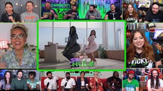 YouTubers React To She Hulk & Megan Thee Stallion Twerking - SheHulk Ep3 Post Credit Reaction Mashup