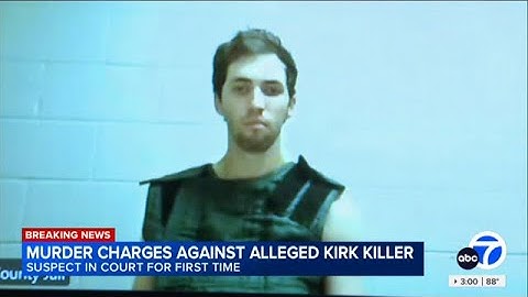 Tyler Robinson said he killed Charlie Kirk because he 