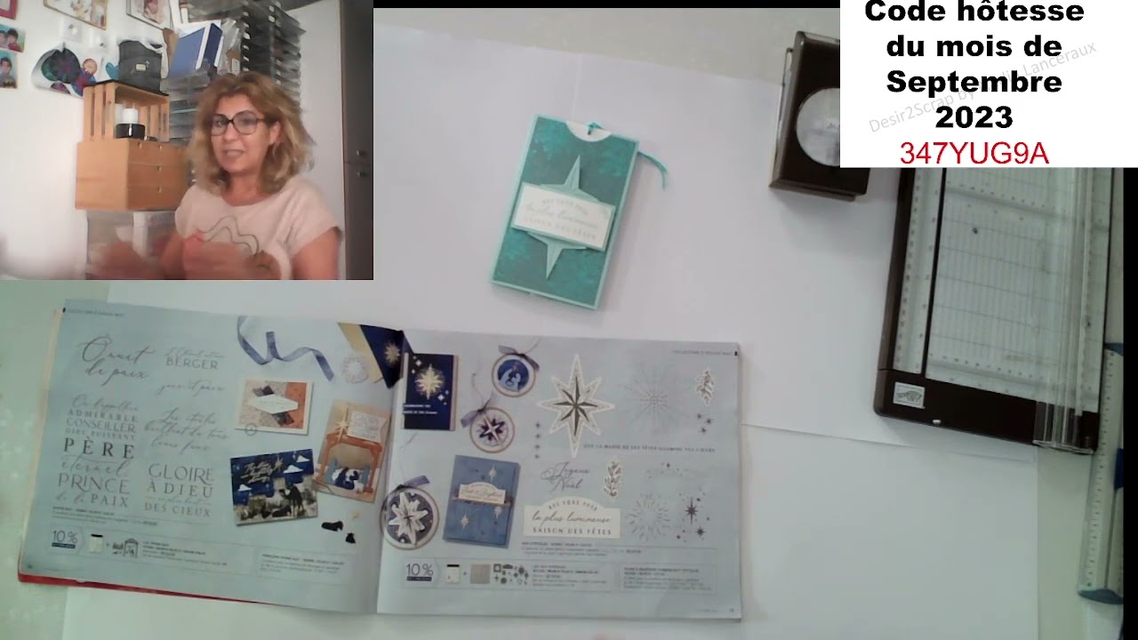 Carte double tirette Stampin'Up!