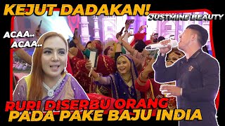 KEJUT DADAKAN ‼️ RURI DISERBU ORANG PAKE BAJU INDIA.. ENDINGNYA PECAH