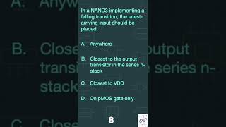 VLSI Design Quiz Logical Effort, Delay and Power 5