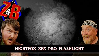 Nightfox Xb5 Pro Infrared Flashlight Test With Canon Xa60 Ir Camera - Zak Buzz Review