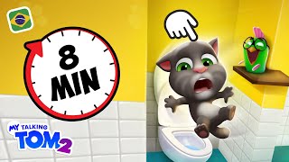 🚽 Loucuras No Banheiro Do Meu Talking Tom 2 (Novo Vídeo De Jogabilidade)