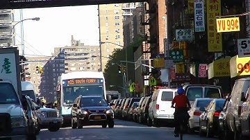 NYCTA Exclusive! : The M15 +Select Bus Service+ With NovaBus LFS Articulateds 1249 & 1243