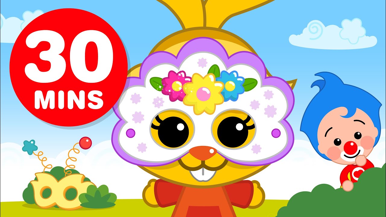 🐥 Plim Plim ♫ CARTOONS for Kids | Full Episodes | Funny Masks | + 30 ...