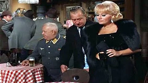 11 Woman with a fur coat in Hogan's heroes