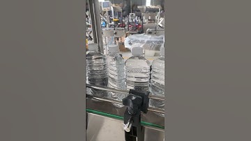 High Speed Mineral Water Bottle Capping Machine #cappingmachine #mineralwater