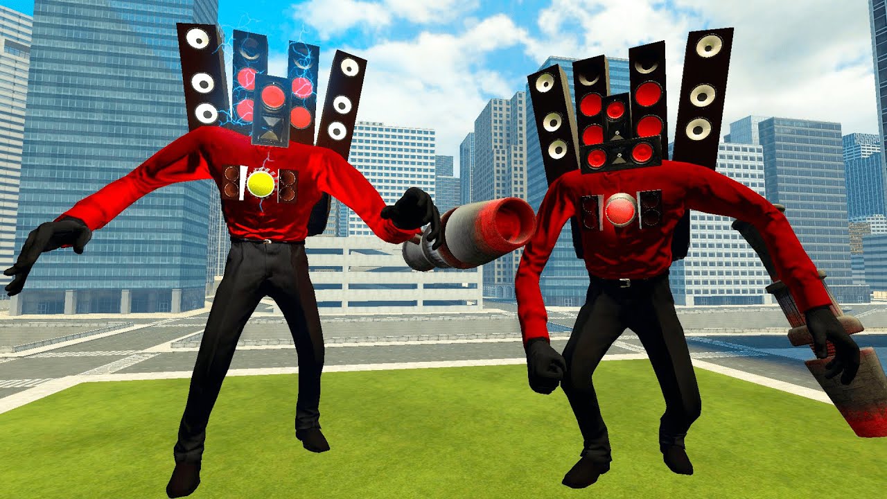 NEW MECHA CORRUPTED SPEAKERMAN VS SPEAKERMAN MECHA BROKEN In Garry's Mod!