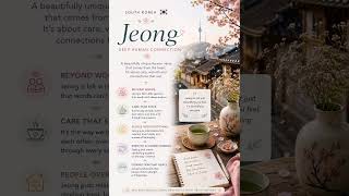 🇰🇷 South Korea | Jeong 💙 The Power of Deep Human Connection #shorts