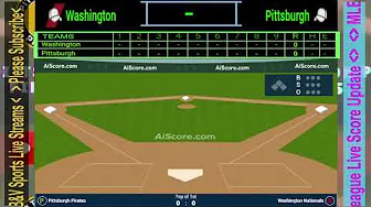 🔴LIVE Score : Pittsburgh Pirates vs Washington Nationals | MLB Major League 2024 Live 09/07/24 | thumbnail